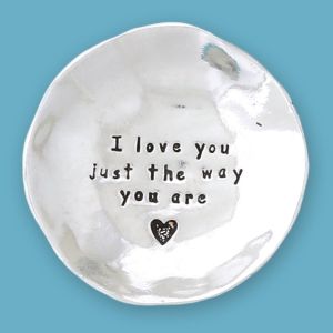 Just the Way Lg Charm Bowl (BOXED)