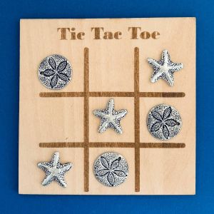 Tic Tac Toe - Starfish & Sanddollar