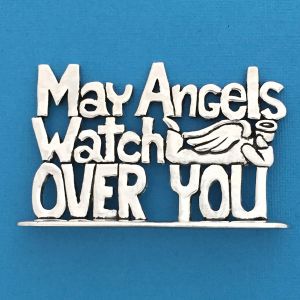 May Angels Quote Plaque (sm)