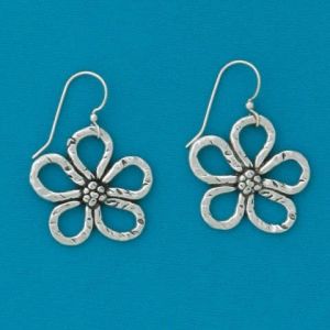 Flower Wire Earrings