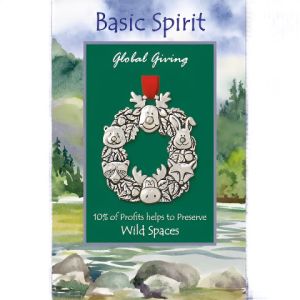 Animal Wreath Wild Spaces Global Giving Orn.