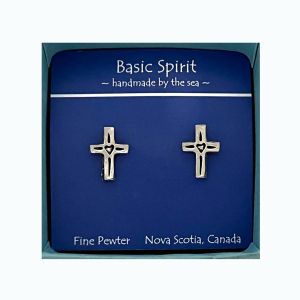 Cross Stud Earrings