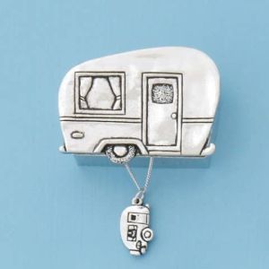 Camper Wish Box  w/ Camper Necklace