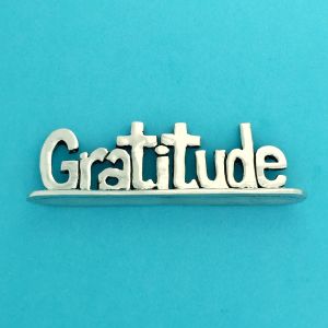Gratitude Quote Plaque (sm)