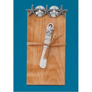 Starfish Pate Board w/sm pate