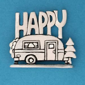 Happy Camper Tiny Plaque