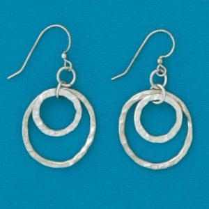 Sm. Dbl Hoop Earrings