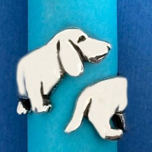 Dachshund Wrap Ring