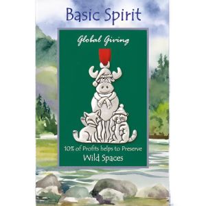 Moose & Friends Wild Spaces Global Giving Orn.