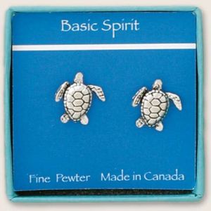 Turtle Stud Earrings (BOXED)