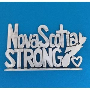 NS Strong Lg. Quote Plaque (BOXED)