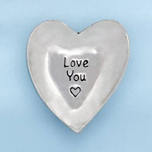 Love You Large Charm Bowl