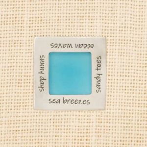 Sunny Days Seaglass Box (Turq.)