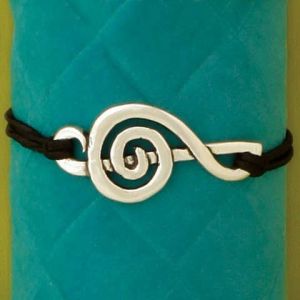 Treble Clef Elastic Bracelet