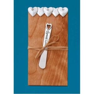 Hearts Pate Board w/sm pate