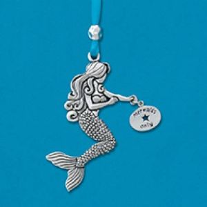 Mermaid Ornament w/ tag