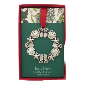 Sandal Wreath Ornament