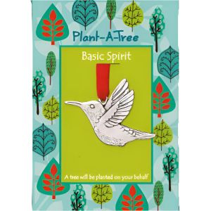 Hummingbird Plant A Tree Ornament