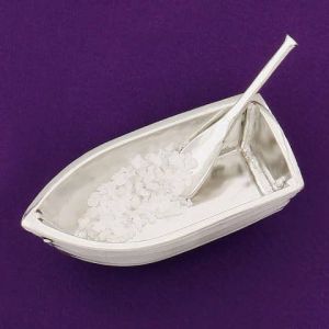 Boat Salt Cellar w/spoon
