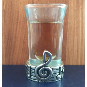 Music Shot Glass