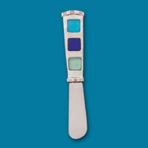 Seaview Pate Knife (rect. Blues)