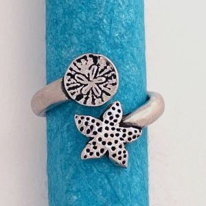 Starfish/Sanddollar Wrap Ring