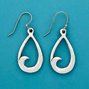 Open Wave Earrings