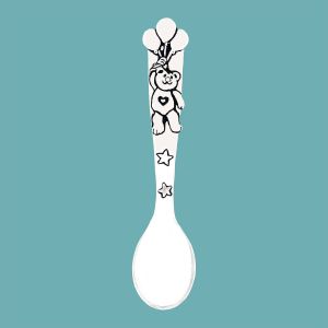 Teddy Bear Baby Spoon