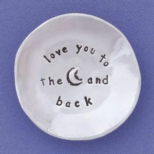 Love You To The Moon Charm Bowl (BOXED)