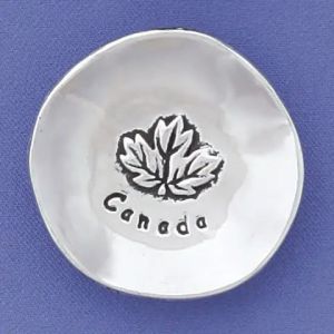 Maple Leaf/Canada Charm Bowl (BOXED)