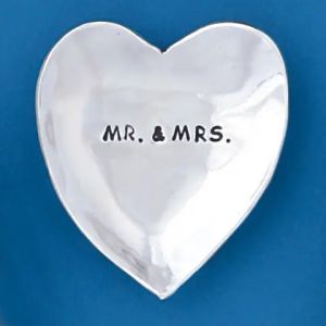 Mr. & Mrs Lg Charm Bowl (BOXED)