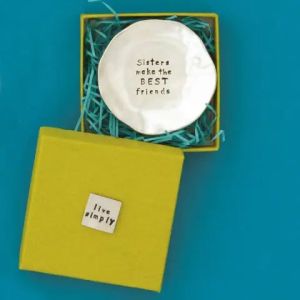 Sisters Lg Charm Bowl (BOXED)