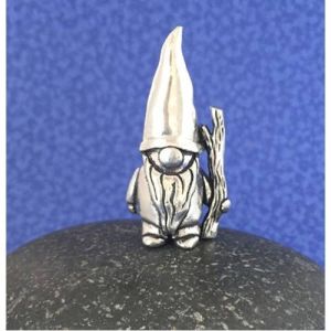 Lg Minature Gnome w/Stick