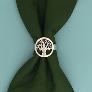 Tree of Life Napkin Ring Set