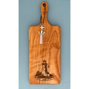 Lighthouse Handle Board w/Anchor Pate