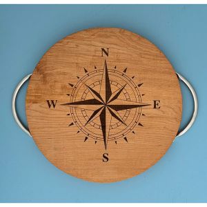 Compass Round Board