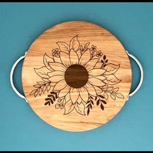 Sunflower Round Board
