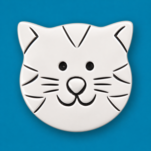 Cat Face/Go Get Em Tiger Coin