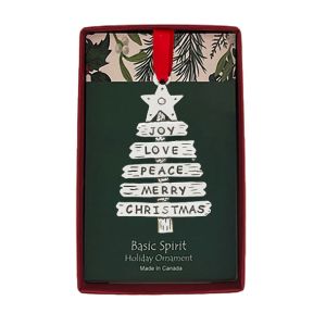 Word Tree Holiday Ornament (BOXED)
