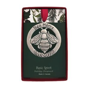 Bee Merry Holiday Ornament (Boxed)