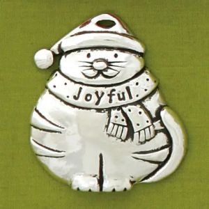 Cat/Wishes Jolly Ornament (BOXED)