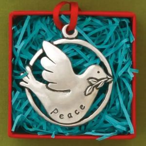 Peace Dove/Joy Jolly Ornament (BOXED)
