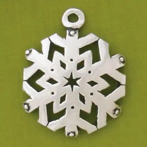 Snowflake Jolly Ornament (BOXED)