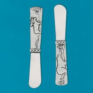 Moose & Bear Sm. Pate Knife (BOXED)