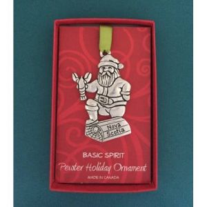 Santa&Lobster Nova Scotia Ornament (BOXED)