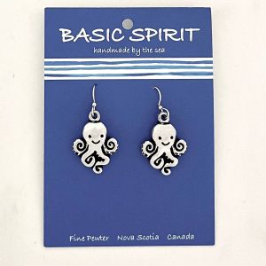 Octopus Tiny Earrings