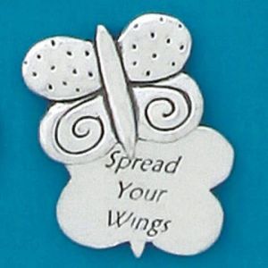 Butterfly shape/Spread your Wings Coin
