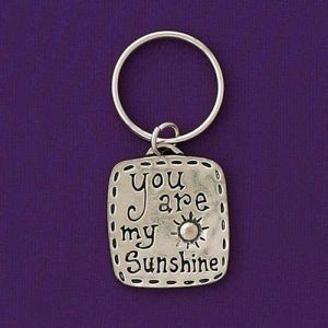 You Are My Sunshine Keychain