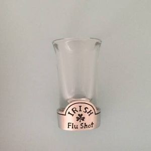 Irish Flu Shot Glass