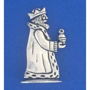 Standing Wiseman w/crown